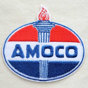 画像1: ロゴワッペン アモコオイル/AMOCO EMBLEM