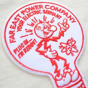 画像2: ワッペン F.E.P.C POWER バルブ