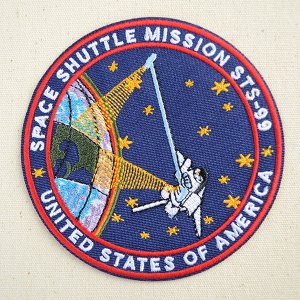 画像1: ロゴワッペン NASA ナサ(STS-099)