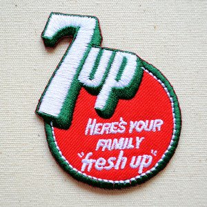 画像1: ロゴワッペン 7up セブンアップ