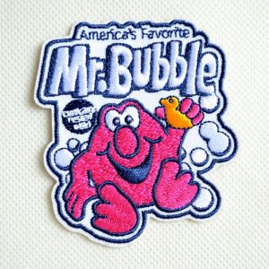 画像1: ワッペン ミスターバブル Mr BUBBLE