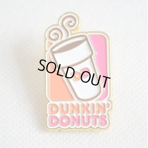 画像1: ピンバッジ ダンキンドーナツ Dunkin' Donuts アメリカン