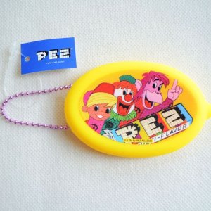 画像1: コインケース ペッツ PEZ ラバー イエロー