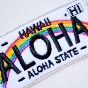 画像3: ワッペン ハワイ HAWAII ALOHA ライセンスプレート