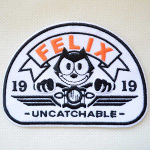 画像1: ワッペン フィリックスザキャット ヘッドライト UCC  Felix The Cat Head Light