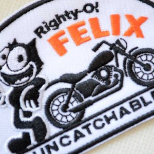 画像2: ワッペン フィリックスザキャット UCC  Felix The Cat Righty-O !