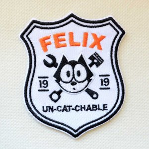 画像1: ワッペン フィリックスザキャット サイン UCC  Felix The Cat Sign