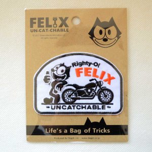 画像3: ワッペン フィリックスザキャット UCC  Felix The Cat Righty-O !