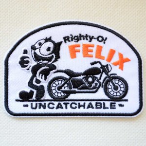 画像1: ワッペン フィリックスザキャット UCC  Felix The Cat Righty-O !