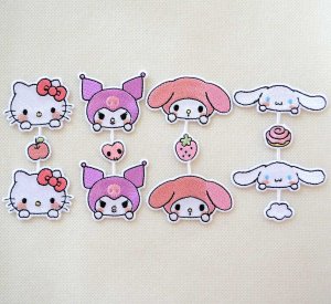 画像4: ワッペン ハローキティ HELLO KITTY サンリオ ライン