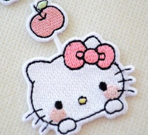 画像2: ワッペン ハローキティ HELLO KITTY サンリオ ライン