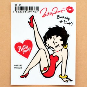 画像2: ステッカー/シール ベティブープ Betty Boop(レッグ)