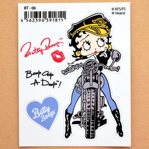 画像2: ステッカー/シール ベティブープ Betty Boop(バイカー)