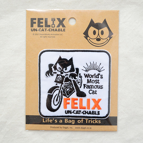 ワッペン フィリックスザキャット Felix The Cat(Wink) | ワッペン・アップリケ・ステッカー・バッジ通販 ワッペンストア本店