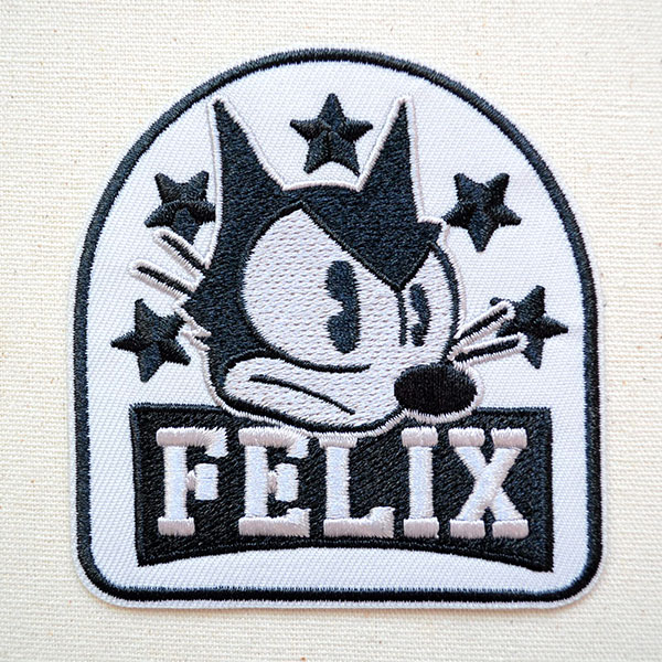 ワッペン フィリックスザキャット Felix The Cat スター ワッペン アップリケ ステッカー バッジ通販 ワッペンストア本店