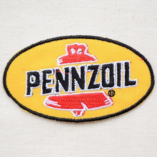 ロゴワッペン ペンズオイル Pennzoil | ワッペン・アップリケ・ステッカー・バッジ通販 ワッペンストア本店