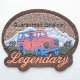 画像: アウトドアワッペン Legendary(四駆車/山)