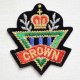 画像: ミニエンブレムワッペン CROWN クラウン