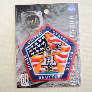 画像4: ロゴワッペン NASA ナサ(STS-104) (4)