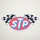 画像: ステッカー/シール STP LOGO FLAG