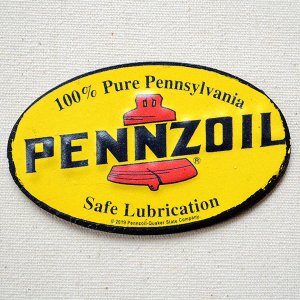 画像1: USAマグネット 磁石 ペンズオイル/PENNZOIL (1)