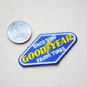 画像2: ミニワッペン グッドイヤー Goodyear ダイヤモンド(S) (2)