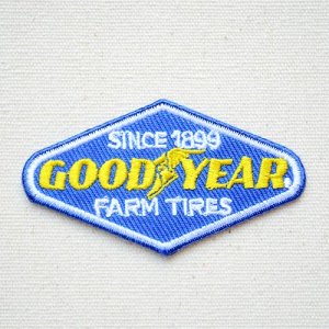 画像1: ミニワッペン グッドイヤー Goodyear ダイヤモンド(S) (1)