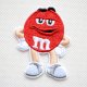 画像: ワッペン M&M's エムアンドエムズ チョコレート(レッド) S