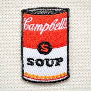 画像1: ミニワッペン キャンベルスープ缶 Campbell's Soup(S) (1)