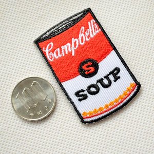 画像2: ミニワッペン キャンベルスープ缶 Campbell's Soup(S) (2)