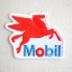 画像: ミニワッペン モービル ペガサス Mobiloil(S)