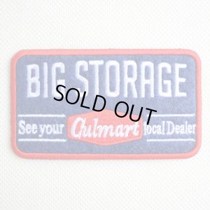 画像1: USAアドバタイジングワッペン BIG STORAGE レッド＆ブルー (1)