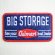 画像1: USAアドバタイジングワッペン BIG STORAGE レッド＆ブルー (1)