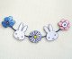 画像: ラインワッペン ミッフィー フローラル  ライン Miffy Floral