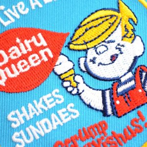 画像2: ワッペン デイリークイーン Dairy Queen (2)