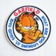 画像: ワッペン ガーフィールド GARFIELD ラウンド