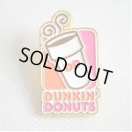 画像: ピンバッジ ダンキンドーナツ Dunkin' Donuts アメリカン