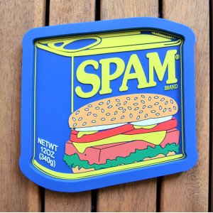 画像1: ラバー トレイ スパム SPAM 缶 SPAM CAN  (1)