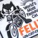 画像2: ワッペン フィリックスザキャット ウインク UCC  Felix The Cat Wink (2)