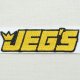 画像: ロゴワッペン Jegs ジェグス パーツ(シール/アイロン両用)