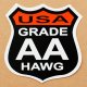 画像: ステッカー/シール USA Grade AA Hawg