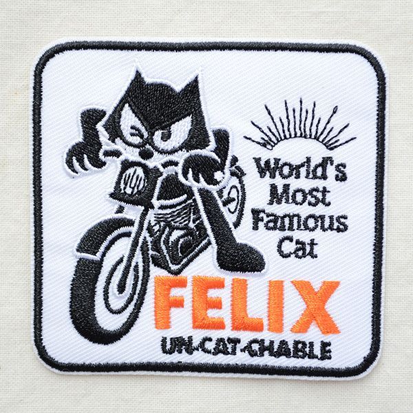 ワッペン フィリックスザキャット Felix The Cat(Wink)