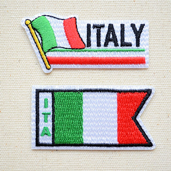 ワッペン イタリア国旗 フラッグ | ワッペン・アップリケ