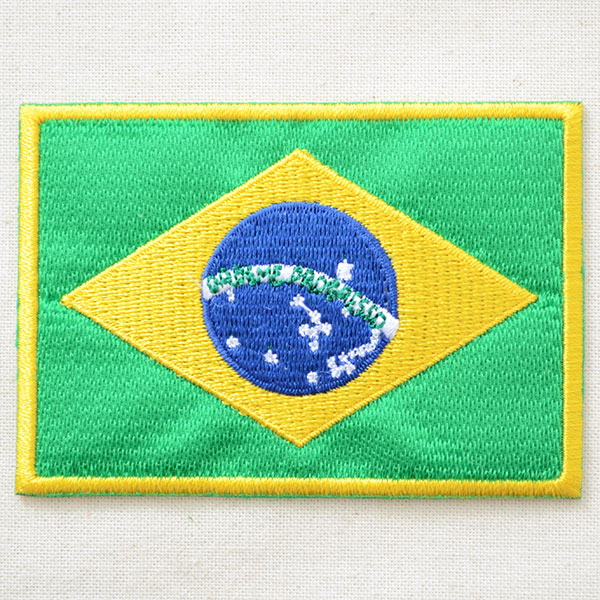 ワッペン ブラジル国旗 Brasil Flag