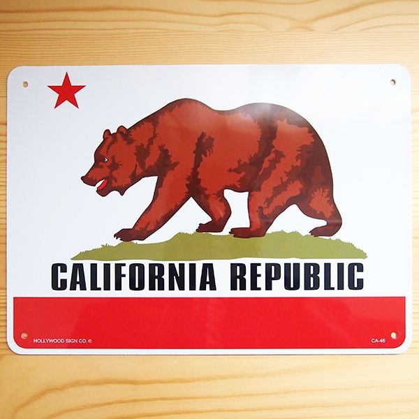 CALIFORNIA REPUBLICの看板